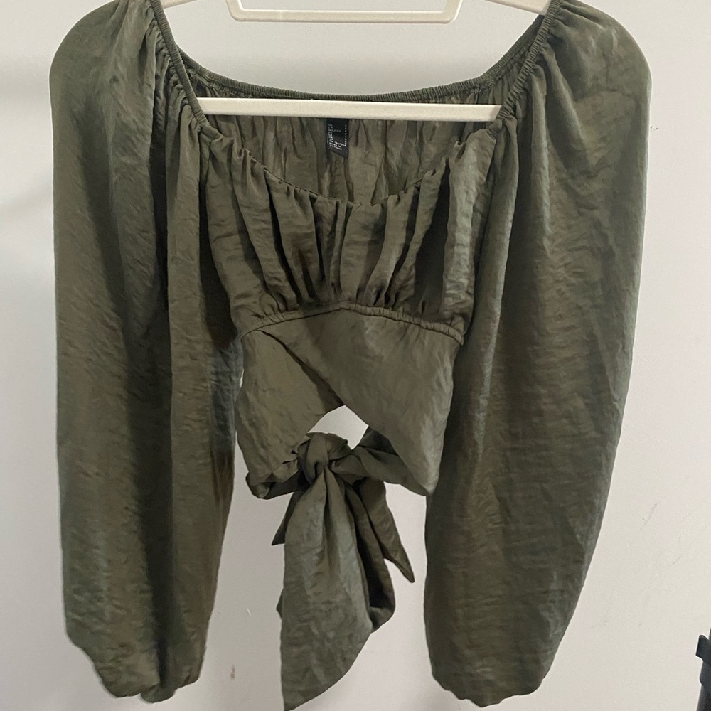 Cropped blouse